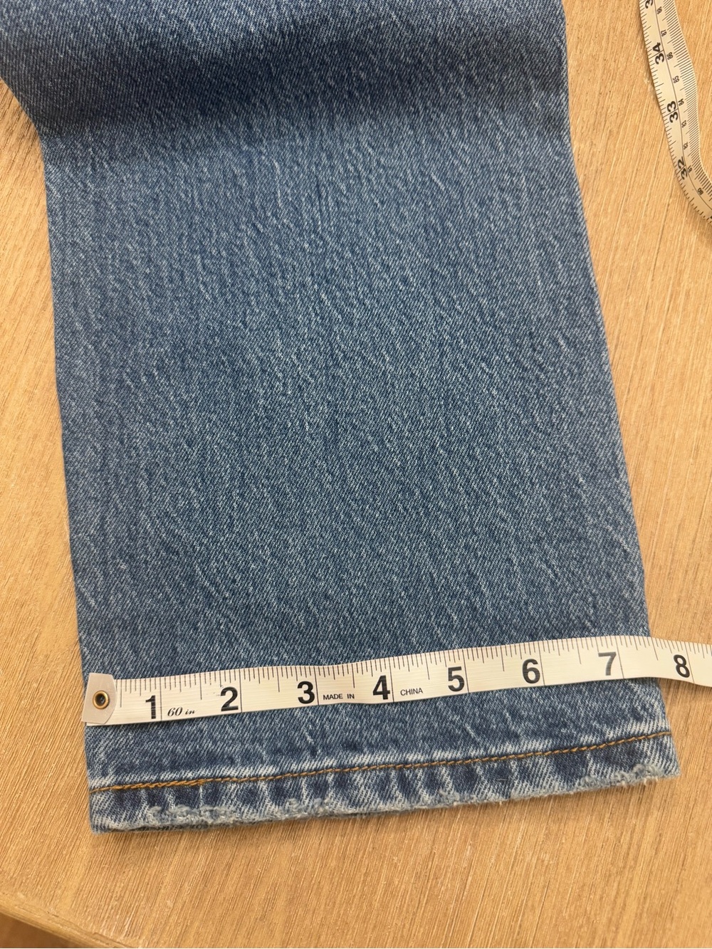 Levi's 501 Original Fit Jeans Women's Size 30 Blue Straight Leg - Picture 5 of 9